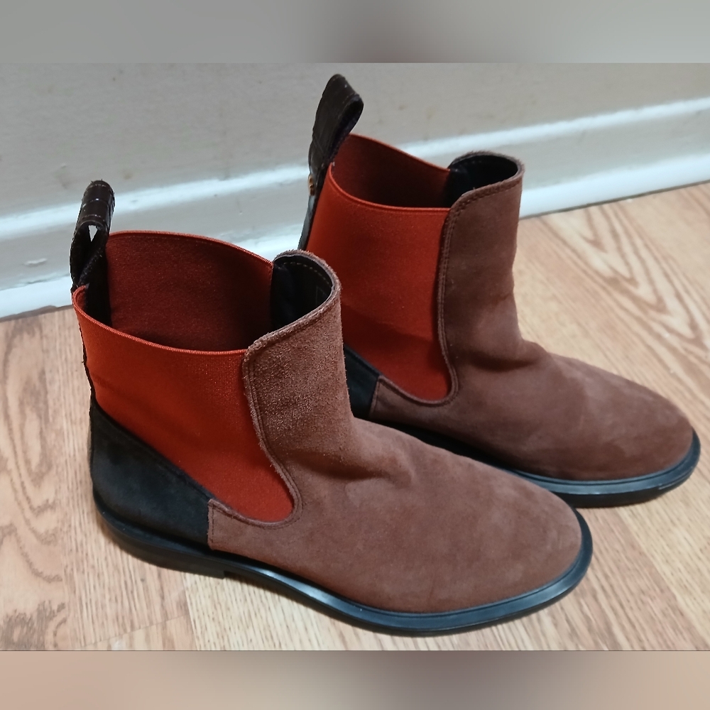 Scotch & Soda Hailey Chelsea Ankle Slipon Boots Sz:39